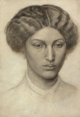 Dante Gabriel Rossetti: Head of a Young Woman [Mrs. Eaton?]